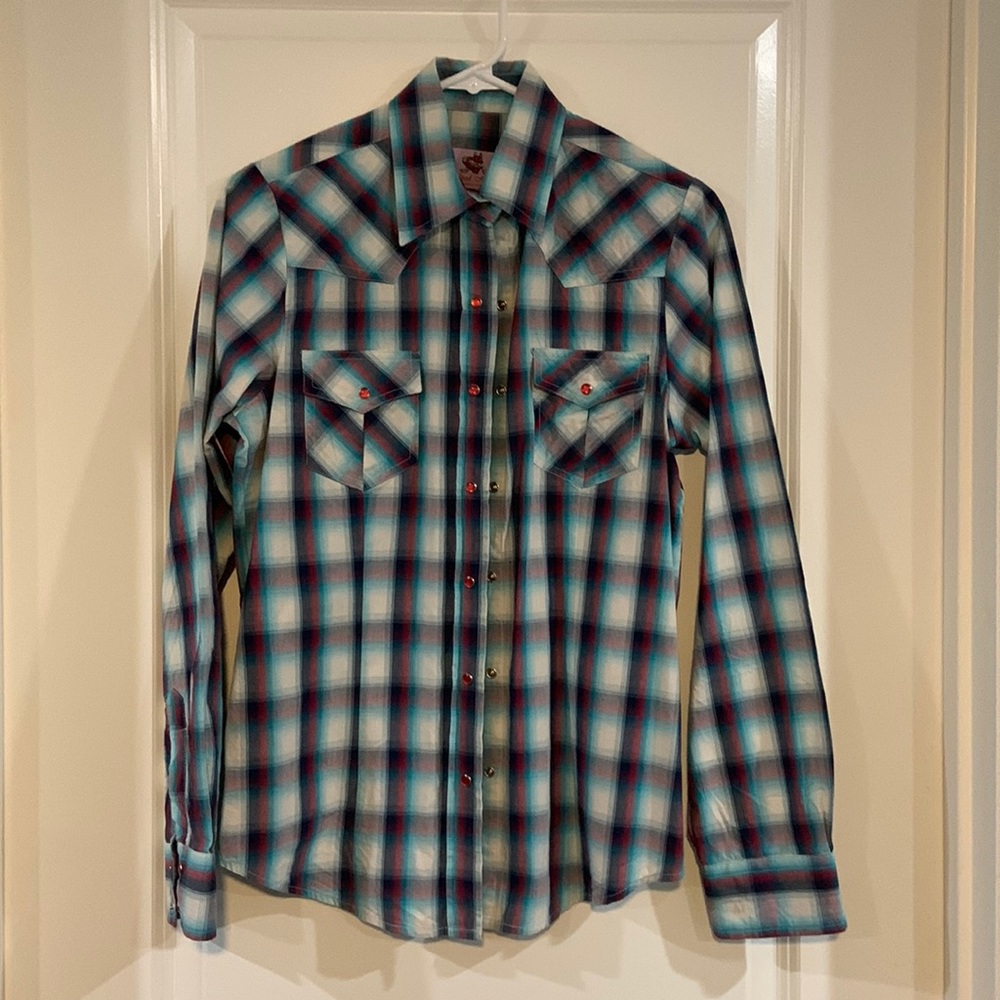 Wired Heart western shirt EUC